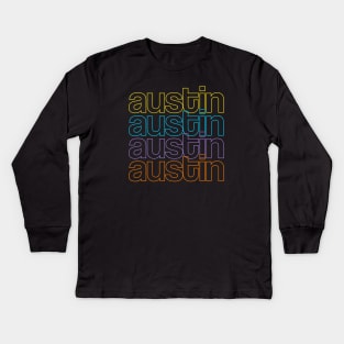 Austin City Kids Long Sleeve T-Shirt